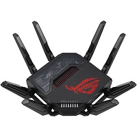 Бездротовий маршрутизатор (роутер) Asus ROG Rapture GT-BE98 (90IG08F0-MO9A0V) - придбати в Дніпрі, Україні: ціна, характеристики | інтернет-магазин TOUCH