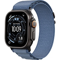 Ремешок Dux Ducis GS Series with Black Hardware для Apple Watch 44/45/46/49mm Light Blue
