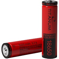 Аккумулятор Titanum 18650 1500mAh Li-ion 1шт (T-18650/1500/1B)