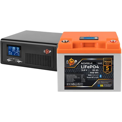 Источник бесперебойного питания (ИБП) LogicPower UPS В430VA + LiFePO4 640Wh (37440)