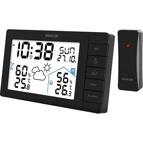 Метеостанция Sencor SWS3200 Black
