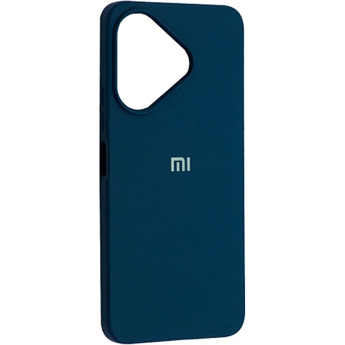 Чехол DK Silicone Case Full для Redmi 13 4G / Poco M6 4G Navy Blue