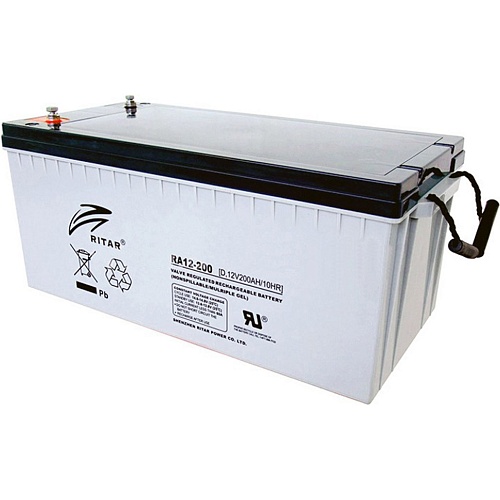Аккумулятор Ritar AGM 12V (12V/200Ah/2400Wh) (RA12-200)