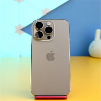 Смартфон Apple iPhone 15 Pro 128GB Natural Titanium (MTUX3) Б/У