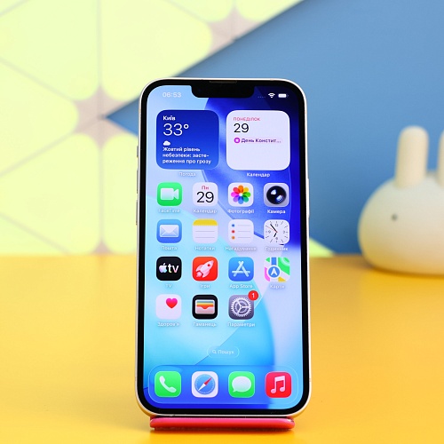 Смартфон Apple iPhone 13 128GB Starlight (MLPG3) Б/У - придбати в Дніпрі, Україні: ціна, характеристики | інтернет-магазин TOUCH