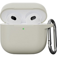 Чехол Silicone Case для Apple AirPods 4 Antigua White