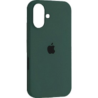 Чехол Silicone Case для Apple iPhone 16 Forest Green AA