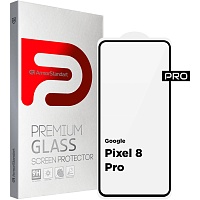 Защитное стекло ArmorStandart Full Pro Glass для Google Pixel 8 Pro Black (ARM72908)