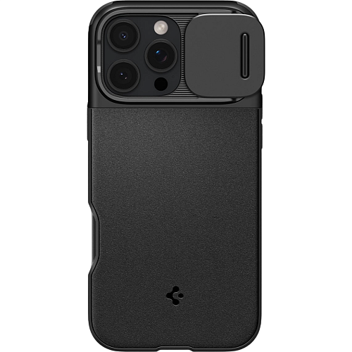 Чехол Spigen Optik Armor MagFit with MagSafe для iPhone 16 Pro Black (ACS08149)