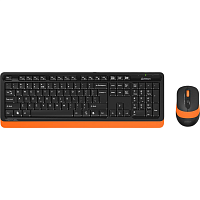 Комплект (клавіатура + миша) A4Tech Fstyler FG1010 Black/Orange - придбати в Дніпрі, Україні: ціна, характеристики | інтернет-магазин TOUCH