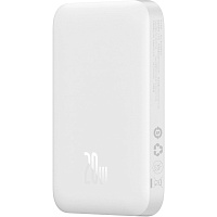 Зовнішній акумулятор Baseus Magnetic Airpow 6000mAh 20W White (P10022807213-00) - придбати в Дніпрі, Україні: ціна, характеристики | інтернет-магазин TOUCH