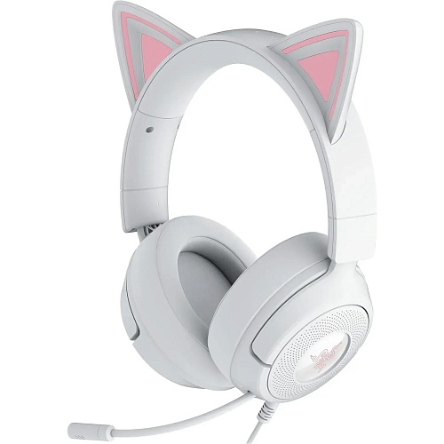 Игровые наушники Razer Kraken Kitty V3 X White (RZ04-05350300-R3M1)