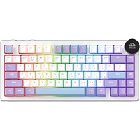 Клавиатура Ajazz AK820 V2 White Peach Switch Purple/White/Blue (AK820-V2-WP-PWB)