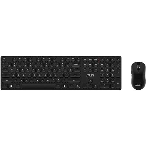Комплект (клавиатура + мышь) MSI Forge K210 Combo Black UA