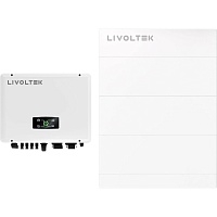 Гибридный солнечный инвертор Livoltek HP3-20KD1 + АКБ 4 х Livoltek BHF-S20 20500Wh