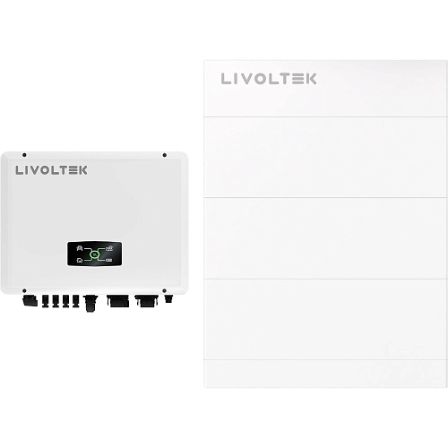 Гибридный солнечный инвертор Livoltek HP3-20KD1 + АКБ 4 х Livoltek BHF-S20 20500Wh