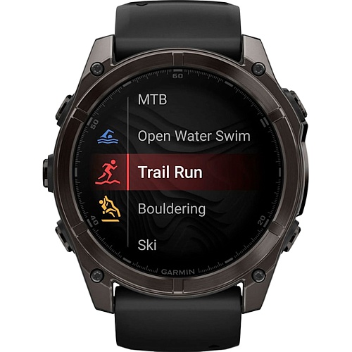 Смарт-часы Garmin Fenix 8 AMOLED Sapphire 51mm Carbon Gray