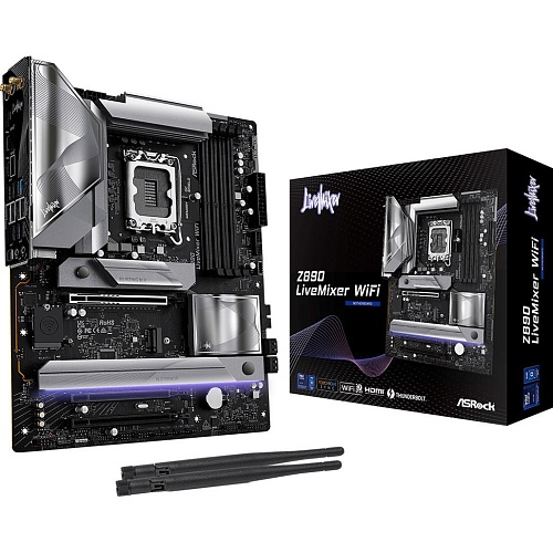 Материнська плата ASRock Z890 LiveMixer WiFi - придбати в Дніпрі, Україні: ціна, характеристики | інтернет-магазин TOUCH