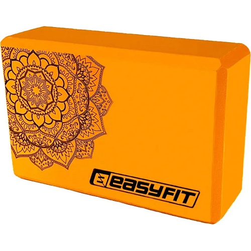 Блок для йоги EasyFit EVA Orange (EF-1819-OR) - придбати в Дніпрі, Україні: ціна, характеристики | інтернет-магазин TOUCH