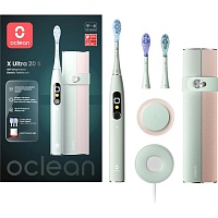 Электрическая зубная щетка Oclean X Ultra 20 Set Green (6970810557091)