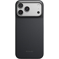 Чохол Pitaka Edge Case для Apple iPhone 18 Pro Max 600D Black/Grey (KI1801PM)