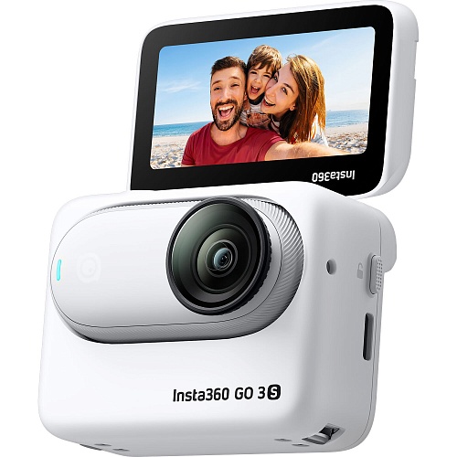 Экшн-камера Insta360 GO 3S 128GB Standard Bundle White (CINSAATA_GO3S04) EU