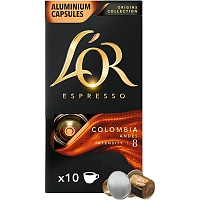 Кофе в капсулах L'or Colombia 10шт (8711000360613)