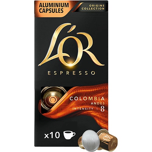 Кофе в капсулах L'or Colombia 10шт (8711000360613)