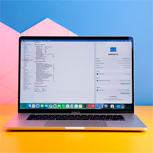 Ноутбук Apple MacBook Pro 16" 16/512GB Silver 2019 (MVVL2) Б/У
