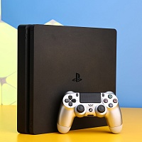 Ігрова консоль Sony PlayStation 4 Slim 1TB Black Б/У - придбати в Дніпрі, Україні: ціна, характеристики | інтернет-магазин TOUCH