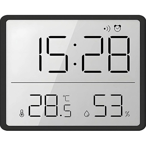 Термогігрометр YIDA Time 8218 Black - придбати в Дніпрі, Україні: ціна, характеристики | інтернет-магазин TOUCH