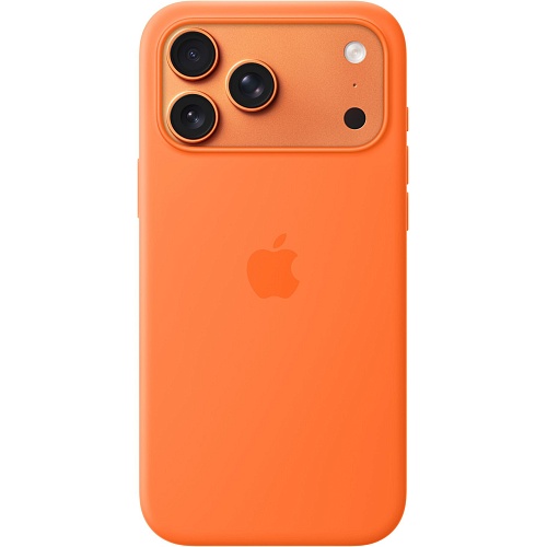 Чохол Silicone Case with Button, Animation & MagSafe для Apple iPhone 17 Pro Max Orange AAA - придбати в Дніпрі, Україні: ціна, характеристики | інтернет-магазин TOUCH