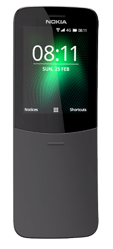 Мобільний телефон Nokia 8110 4G (Black) UA-UCRF - придбати в Дніпрі, Україні: ціна, характеристики | інтернет-магазин TOUCH