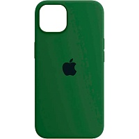 Чехол Silicone Case для Apple iPhone 14 Pro (Virid Green) AA