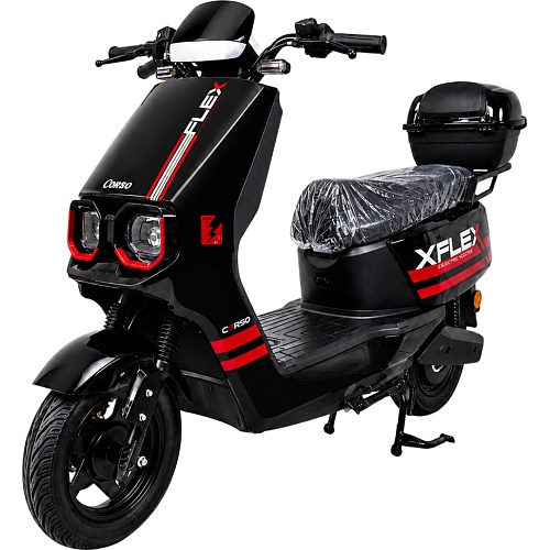 Електроскутер Corso FLEX FL-239072-1 Black/Red - придбати в Дніпрі, Україні: ціна, характеристики | інтернет-магазин TOUCH