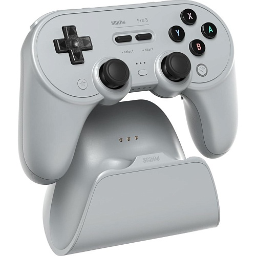Геймпад 8BitDo Pro 3 Bluetooth 80GQ Gray (6922621507116)