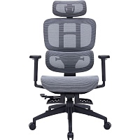 Офисное кресло OfficePro Skyline Footrest OC750-B-DG-DG Black/Dark Gray