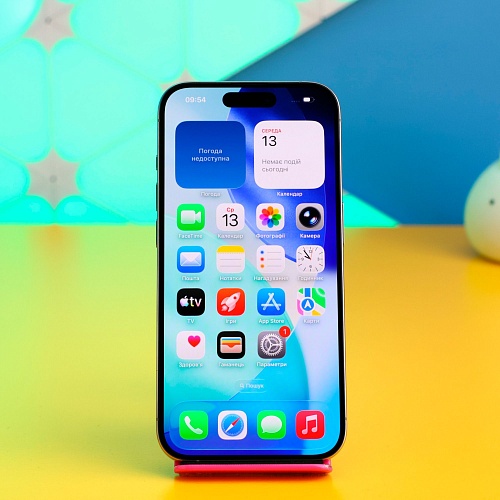 Смартфон Apple iPhone 15 Pro 128GB Natural Titanium (MTUX3) Б/У