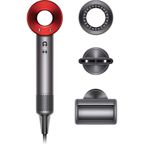 Фен Dyson HD08 Supersonic Nickel/Red (565266-01) - придбати в Дніпрі, Україні: ціна, характеристики | інтернет-магазин TOUCH