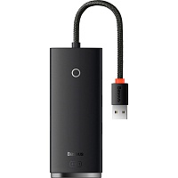 USB-хаб Baseus Lite Series 4-Port USB-A Hub (WKQX030001) - придбати в Дніпрі, Україні: ціна, характеристики | інтернет-магазин TOUCH