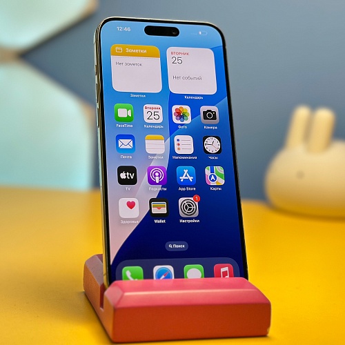 Смартфон Apple iPhone 15 Pro Max 256GB Natural Titanium (2636) Б/У