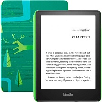 Електронна книга Amazon Kindle Paperwhite Kids 11th Gen 8GB 2021 Black with Emerald Forest Cover - придбати в Дніпрі, Україні: ціна, характеристики | інтернет-магазин TOUCH