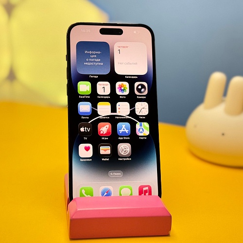 Смартфон Apple iPhone 14 Pro Max 128GB Space Black eSim (6536) Б/У