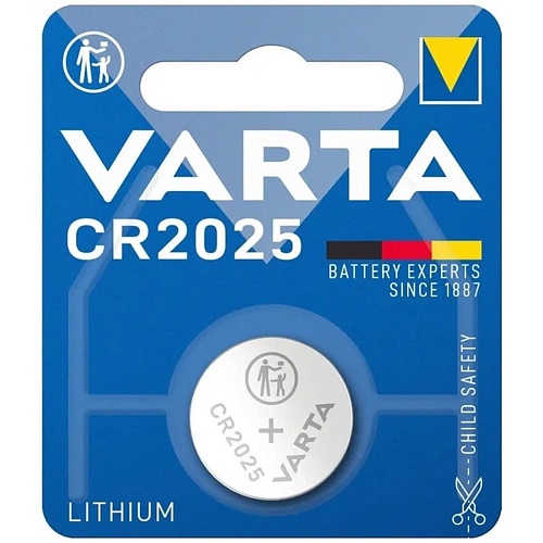 Батарейка Varta CR2025 Lithium - придбати в Дніпрі, Україні: ціна, характеристики | інтернет-магазин TOUCH