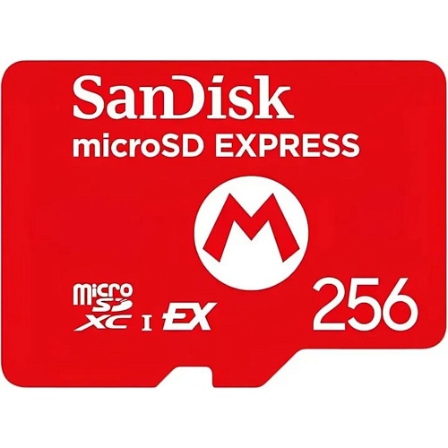 Карта памяти SanDisk microSDXC 256GB A1 UHS-I Express для Nintendo Switch 2 (SDSQXFN-256G-GR6ZN)
