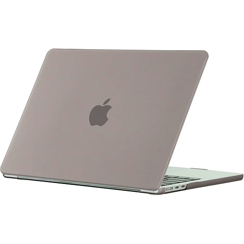 Пластиковая накладка (верх и низ) HardShell Matte Case для Apple MacBook Air 13.6" M2 A2681 2022 Grey
