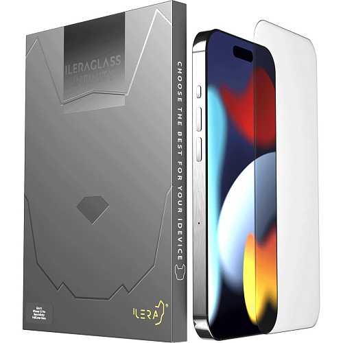 Защитное стекло iLera Infinity Full Cover Glass для Apple iPhone 15 Plus/16 Plus (iLin15Ps)