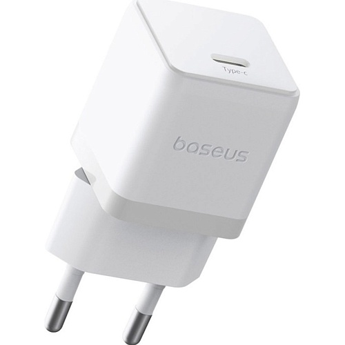 Сетевое зарядное устройство Baseus Palm 1-USB-C 30W Moon White (P10111605213-00)