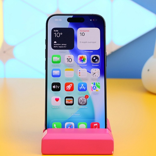 Смартфон Apple iPhone 16 Pro 512GB Black Titanium eSim (4146) Б/У