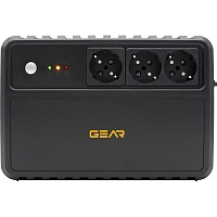 Джерело безперебійного живлення (ДБЖ) Gear GU-1000P3 1000VA/600W - придбати в Дніпрі, Україні: ціна, характеристики | інтернет-магазин TOUCH